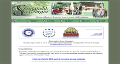 Desktop Screenshot of cityofspringfield.com